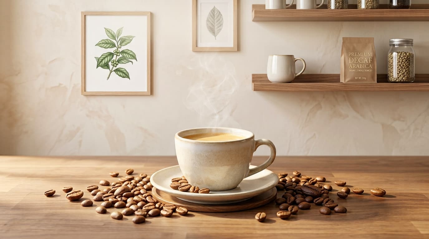 قهوه بدون کافئین (Decaf): واقعاً سالمتر است؟ راهنمای کامل دیکف برای مصرفکنندگان هوشمند