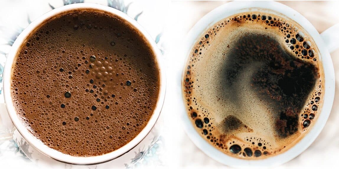 تفاوت قهوه ترک، فرانسه و اسپرسو